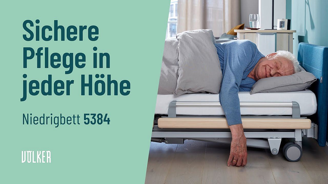 Völker Pflege-Niedrigbett 5384